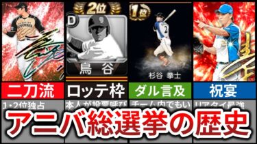 【伝説】プロスピ最大の祭り！過去のアニバーサーリー選挙を振り返る【プロスピA】