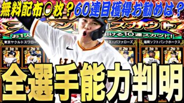 遂にアニバ全選手能力判明！永久保存版選手も多数？アニバーサリー事前攻略！無料配布も●枚のアニバは激アツ。【プロスピA】【プロ野球スピリッツa】