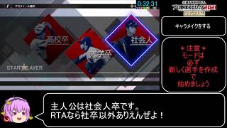 【ゆっくり解説】プロ野球スピリッツ2021 ☆999選手作成RTA 1:50:03 part2/3