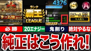 【必見】〇〇すれば初心者/無課金でも最強純正オーダーができる！【プロスピA】【ゆっくり解説】