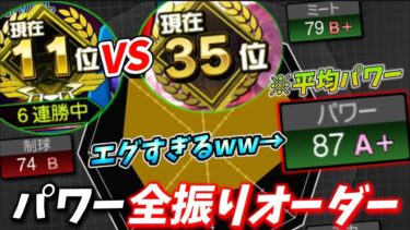 ダルビッシュ杯でエグすぎる猛者マッチ⁉︎ バレンティンやカブレラら超脳筋パワーオーダーでテクニカル杯を挑んでみたwww【#プロスピA】#ダル杯 #リアタイ