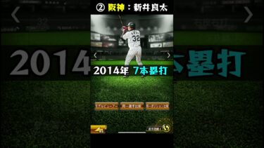 【プロスピA】古参ユーザーも知らない昔アーチストで登場した選手3選 #shorts #プロスピa