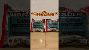 プロ野球チップスプロスピコラボ引いてみた#プロスピ#プロ野球チップス